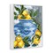 Stupell Industries Indigo & Lemon Vase Framed Giclee, design by Melissa Wang